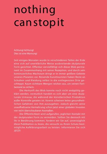 "Nothing can stop it!" â Ausschnitt zum Download - Beate Engl