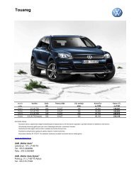 Touareg - Moller Auto