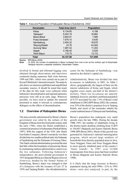 The Effects of Decentralisation on Forests and Forest Industries in