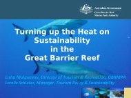 Turning up the Heat on Sustainability in the Great ... - Tourism Futures
