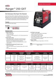 Ranger® 250 GXT - DC Welding