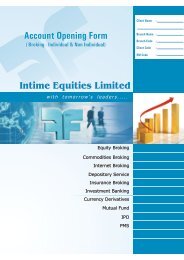Account Opening Form - Fortune Financial Services
