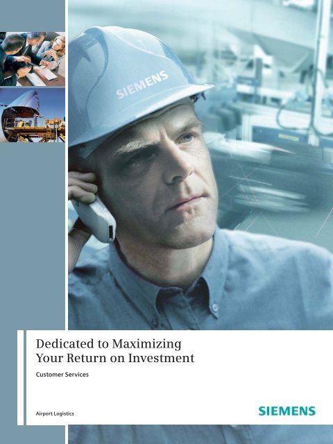 Brochure: Customer Services - Siemens Mobility