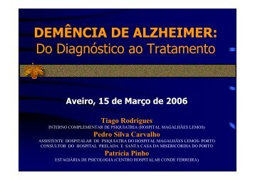 alzheimer do diagnostico ao tratamento - Forma-te