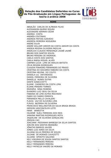 da teoria Ã  prÃ¡tica 2008