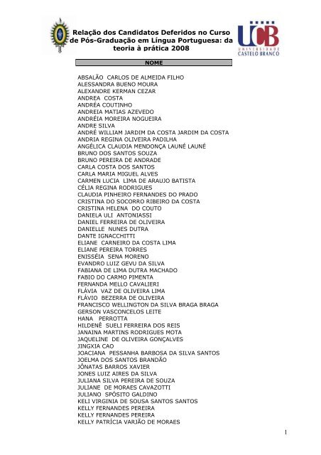da teoria Ã  prÃ¡tica 2008