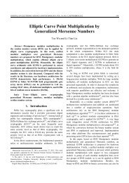 Elliptic Curve Point Multiplication by Generalized Mersenne Numbers