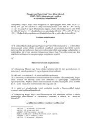 Zalaegerszeg Megyei JogÃƒÂº VÃƒÂ¡ros KÃƒÂ¶zgyÃ…Â±lÃƒÂ©se