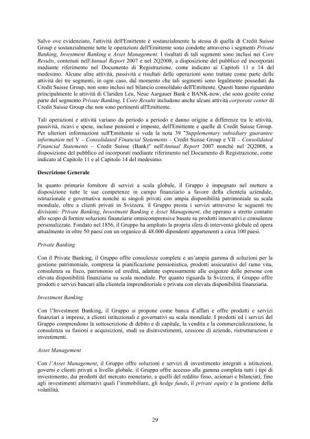 Credit Suisse "EUROSTOXX 50 TIMER" - Banca di Legnano