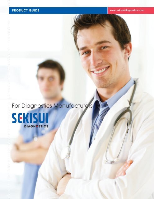 For Diagnostics Manufacturers - Sekisui Diagnostics