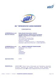 OLAâ¢ Agency Agreement Draft (PDF) - Ola.tm