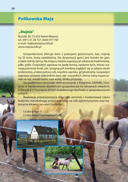 Katalog Agroturystyczny - KSOW