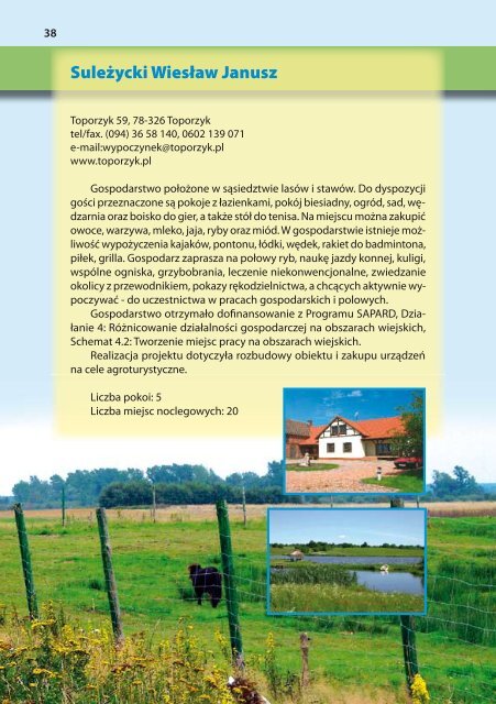 Katalog Agroturystyczny - KSOW