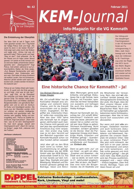 Ausgabe 02/2011 - Stadt Kemnath