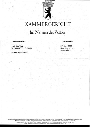 OneTouch 4.6 Gescannte Dokumente - Notar Dr. Stefan Zimmermann