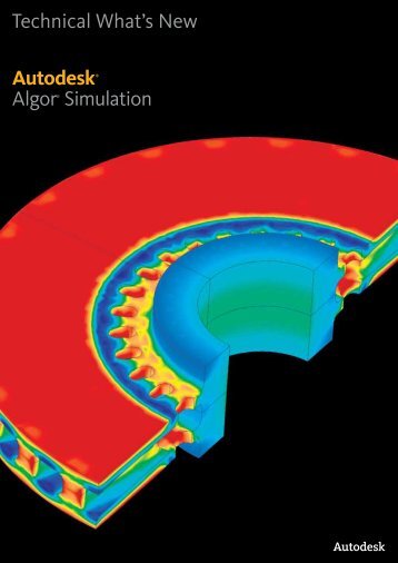 Technical What's New AutodeskÂ® AlgorÂ® Simulation