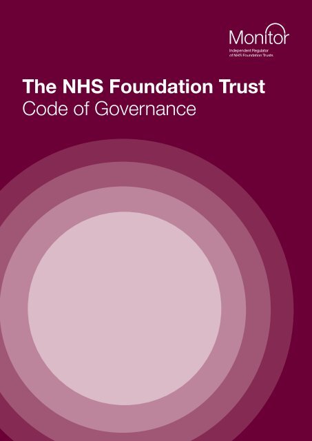 Code of Governance - Calderdale and Huddersfield NHS ...