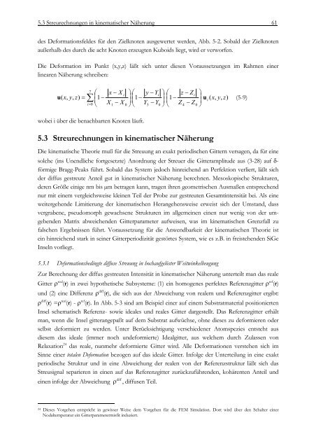 Streuung von Röntgenstrahlen an selbstorganisierten Halbleiter ...