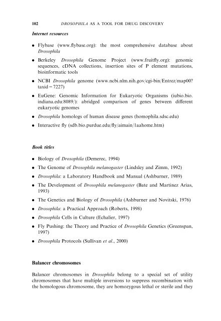 Model Organisms in Drug Discovery