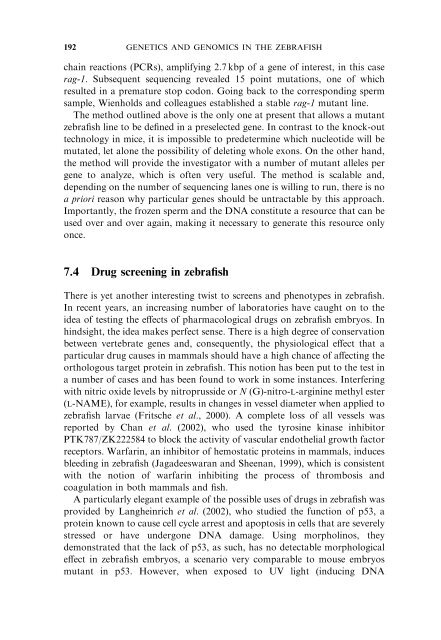 Model Organisms in Drug Discovery