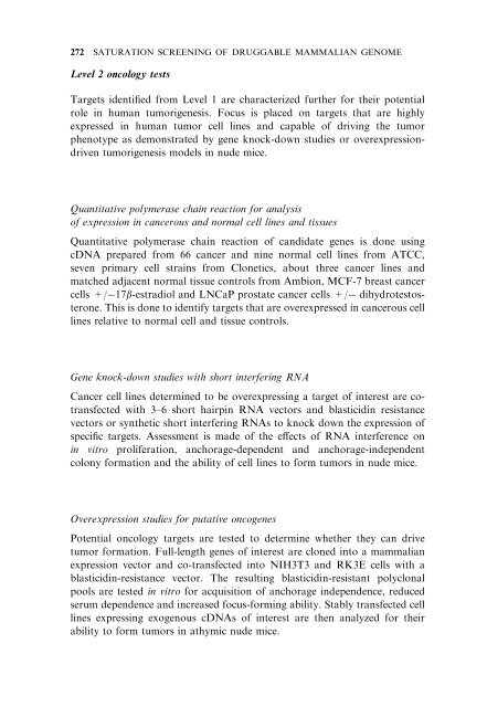 Model Organisms in Drug Discovery