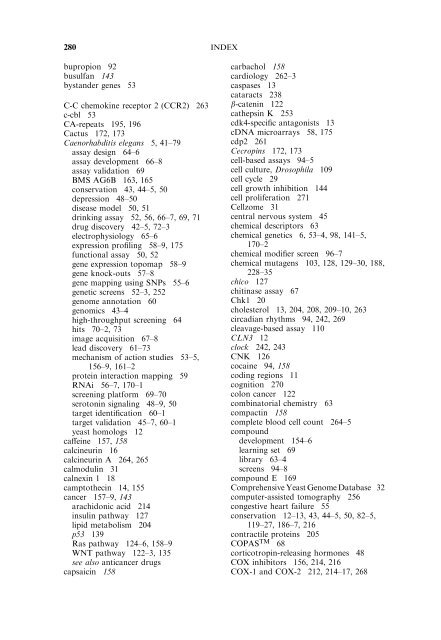 Model Organisms in Drug Discovery