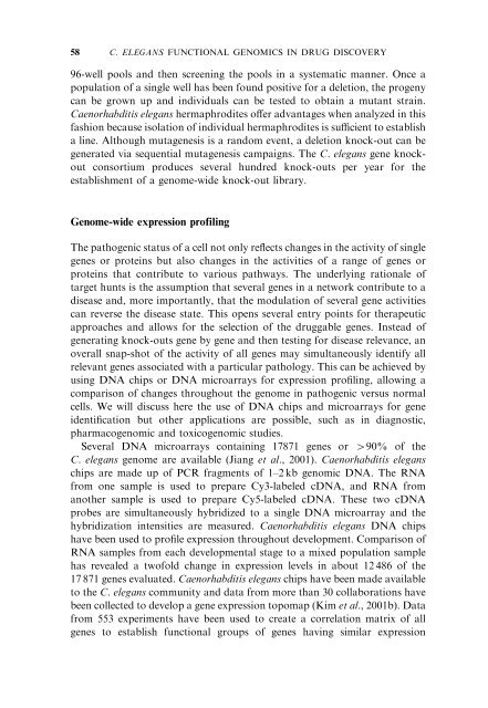 Model Organisms in Drug Discovery