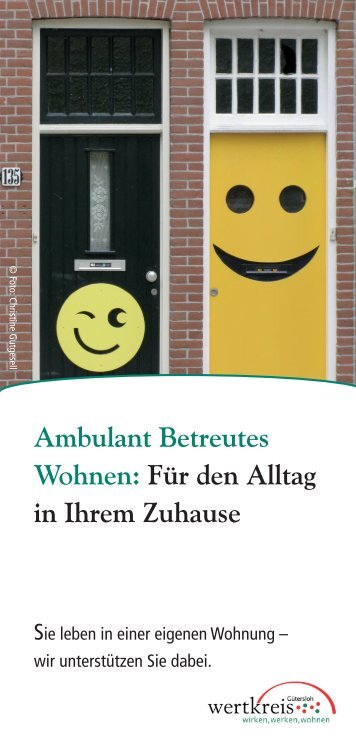 Ambulant Betreutes Wohnen - wertkreis GÃ¼tersloh