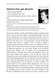 Katharina Park, geb. Marschik - Bundesrealgymnasium Wörgl