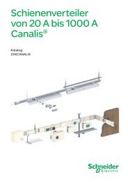 Schienenverteiler von 20 A bis 1000 A CanalisÂ® - waltrup