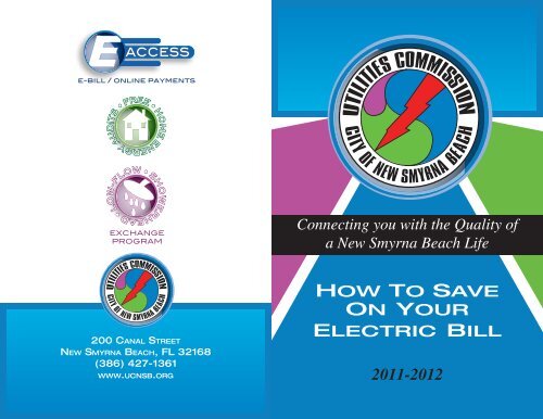 How To Save On Your Electric Bill Pdf Utilities Commission City