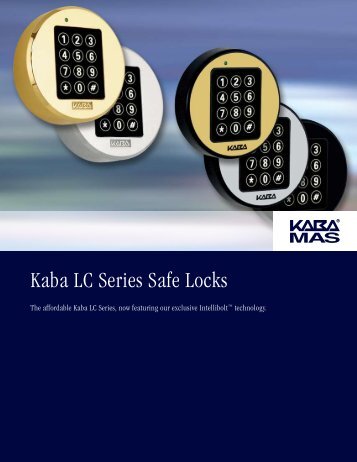 Kaba LC Series Safe Locks - Manton Security Ltd