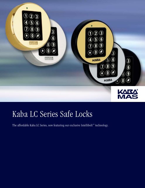 Kaba LC Series Safe Locks - Manton Security Ltd