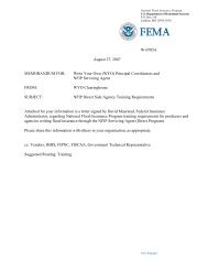 NFIP Direct Side Agency Training Requirements - National Flood ...