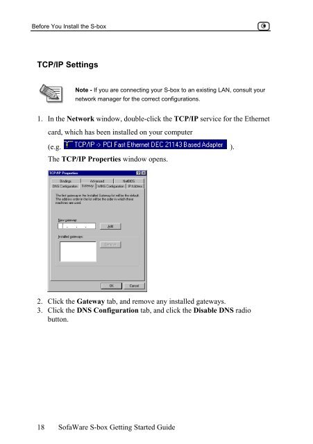 Sofaware S-boxtm