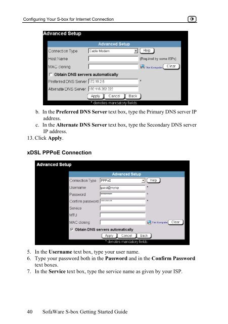 Sofaware S-boxtm