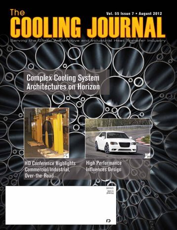 The Cooling Journal – August 2012 - Narsa