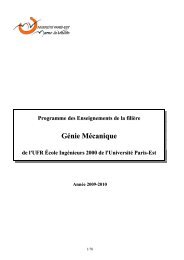 Cahier GM 2009-2010 - IngÃ©nieurs 2000