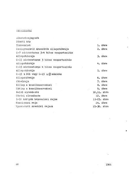 EMG 1966 LOGIKAI ÁLLAPOT ANALIZÁTOR használati utasítás