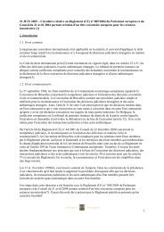 22 JUIN 2005. - Circulaire relative au RÃ¨glement (CE) n ... - IPR.be