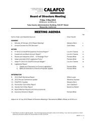 Current Board Agenda - calafco
