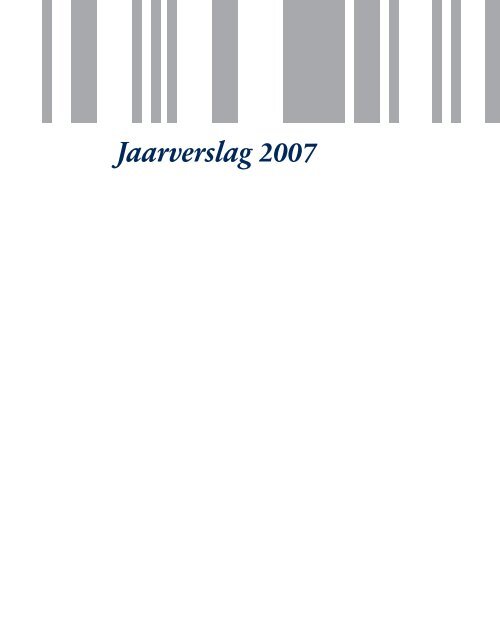 Corio jaarverslag 2007 - Beursgorilla