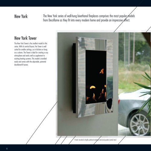 View and download brochure HERE! - Feature Fires