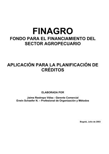 FINAGRO - Corficolombiana