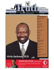 Alvin Jackson, MD Alvin Jackson, MD - The Sojourner's Truth