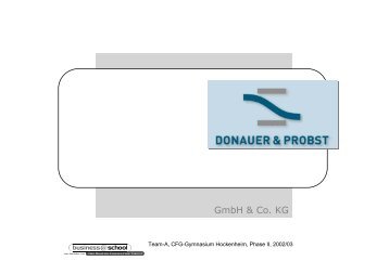 Rohrsanierung Donauer & Probst