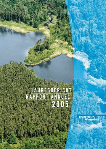jahresbericht rapport annuel - Kompetenzzentrum Wasser Berlin
