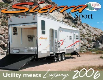 2006 Sierra West Sport Brochure - Rvguidebook.com