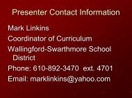 The Achievement Gap - Mark Linkins - Center for Schools and ...