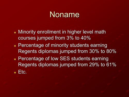 The Achievement Gap - Mark Linkins - Center for Schools and ...